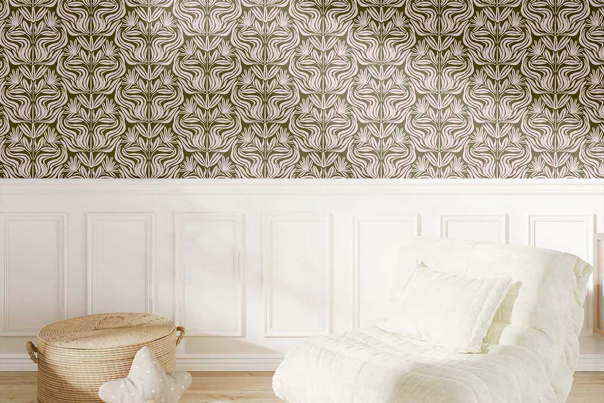 Classic Wallpapers No 12, a Wallpaper Graphic by Bloomart Studio (Photo 7 of 7)