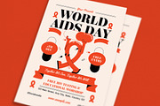 World Aids Day Event Flyer, a Flyer Template by Guuver (Thumbnail 2 of 3)