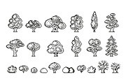 Nature landscape, forest pixel art, an Object Graphic by LadadikArt (Thumbnail 1 of 3)