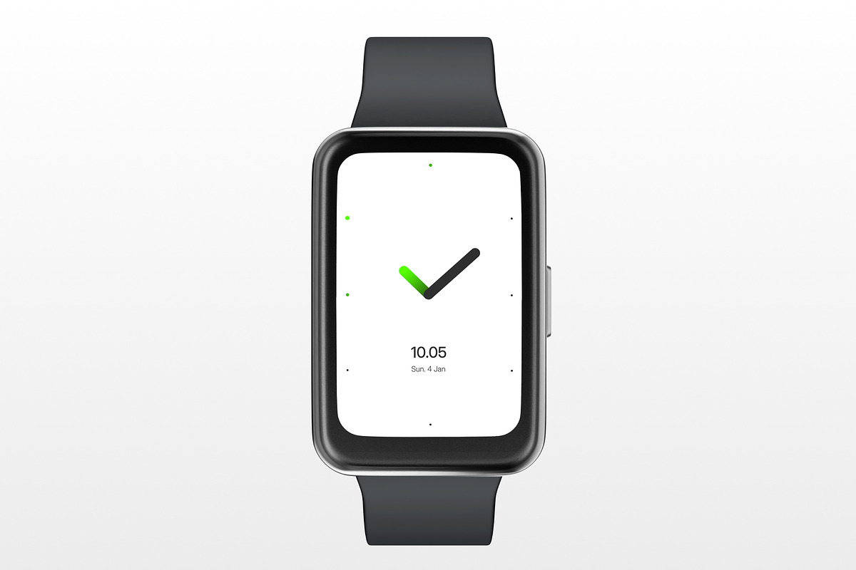 Smartwatch Mockup, a Wearable Device Mockup by SLAB! Design (Photo 4 of 9)