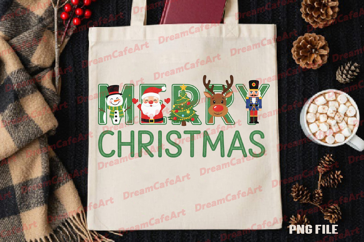 Merry Christmas AND Happy New Year, an Illustration by DreamCafeArt (Photo 4 of 4)