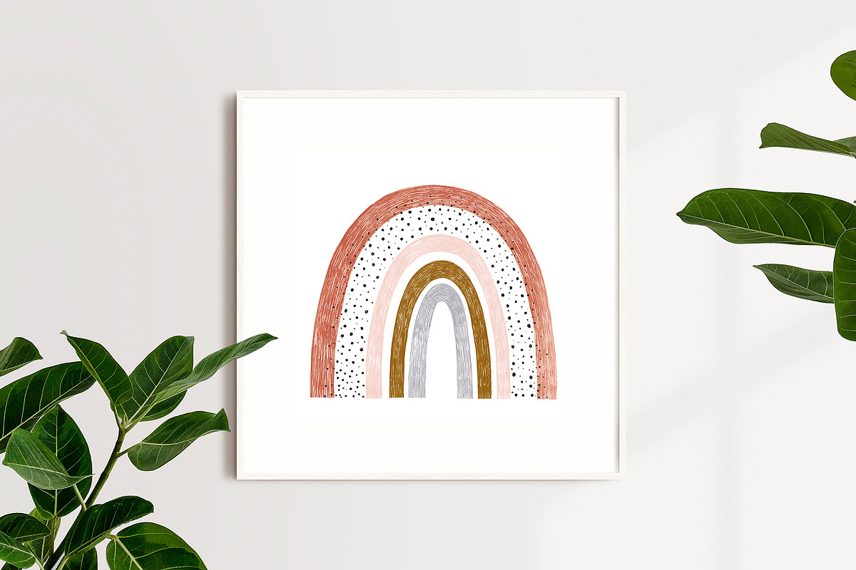 Rainbows - digital set, a Decorative Illustration by CrystalinaShop (Photo 2 of 6)