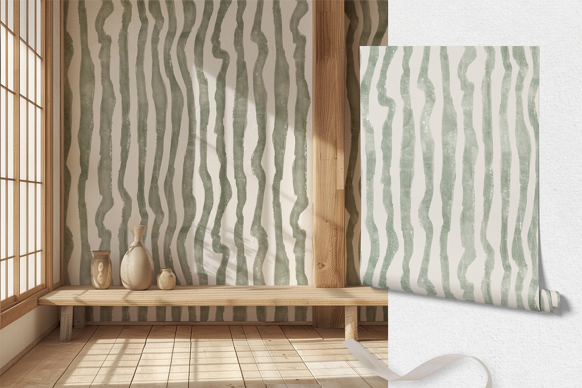 Kanso Japandi Organic Patterns, a Pattern Graphic by mila_leev (Photo 3 of 19)