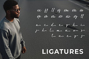 Attoma - A Modern Script, a Script Font by khurasan (Thumbnail 5 of 7)