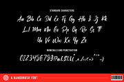 Brostone - Brush Font, a Script Font by RockboyStd (Thumbnail 9 of 12)