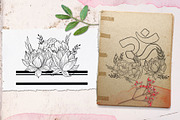 Wonder Bloom Graphic Set & Alphabet, a Decorative Illustration by CallMeStasia (Thumbnail 3 of 10)