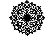 Black Ornate Mandala Designs, an Object Graphic by Designer_Momina (Thumbnail 8 of 10)