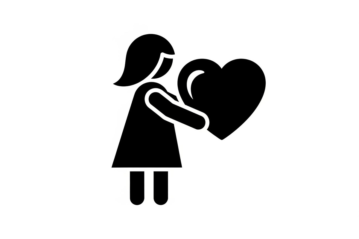 Cute Love Girl Silhouette Bundle, an Illustration by Designs_River (Photo 13 of 53)