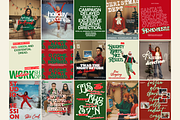 XMAS STUDIO Canva Template, a Social Media Template by BYOTstudios (Thumbnail 2 of 12)