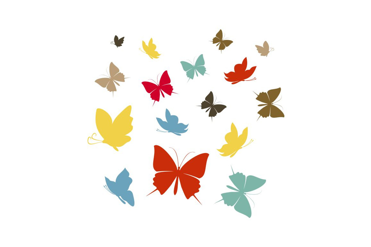 Abstract butterfly, an Animal Illustration by Vector (Photo 3 of 5)