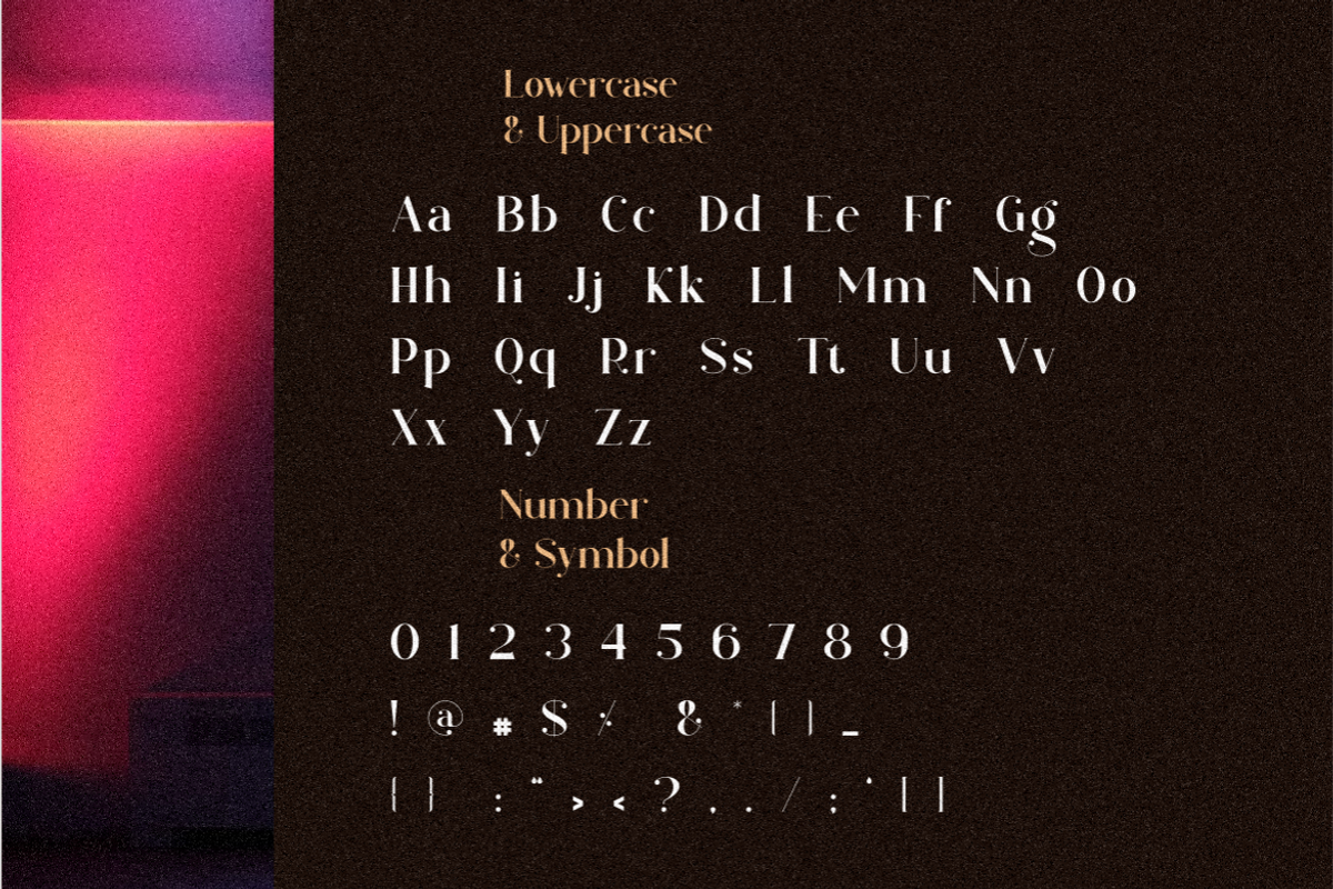 Rallinsah Serif Font, a Serif Font by Typegoals Studio (Photo 8 of 9)