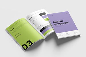 Brand Guideline Template, a Templates & Theme by RusenoelType