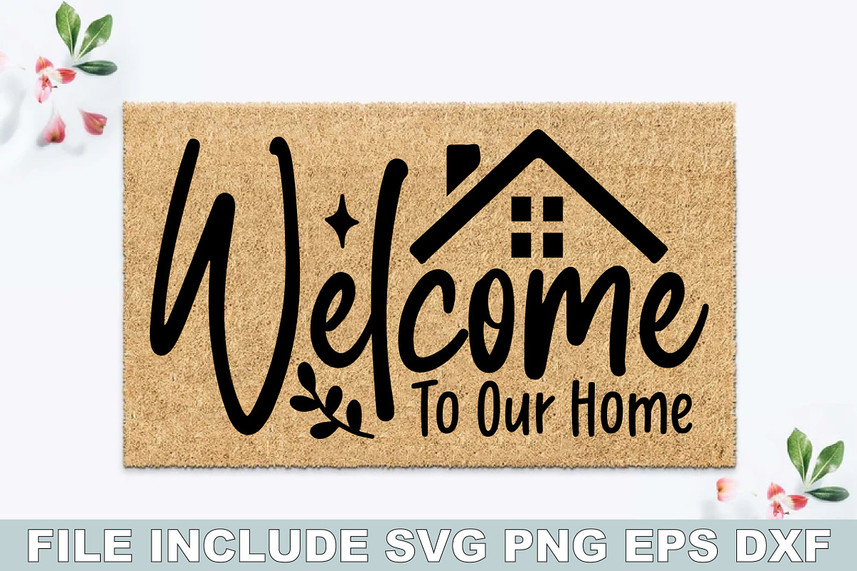 Doormat SVG Bundle, a Graphic by crafthome (Photo 3 of 20)