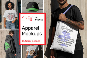 Outdoor Apparel Mockups vol.3
