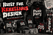 Punk Fury, a Script Font by Wow Magic (Thumbnail 3 of 5)