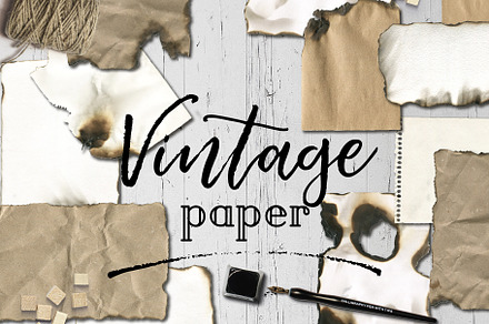Old paper burn texture backgrounds