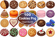Cookies Clipart, a Food Illustration by Forhadx5 (Thumbnail 1 of 9)