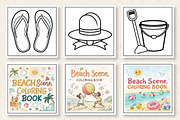 Beach Scene Coloring Book, an Arts & Entertainment Photo by Wow Magic (Thumbnail 2 of 3)