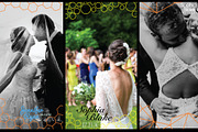 8 Modern Wedding Geofilters Pack, a Social Media Template by Uno Bello Design Studio (Thumbnail 2 of 4)