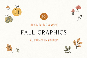Hand Drawn Fall Autumn Graphics