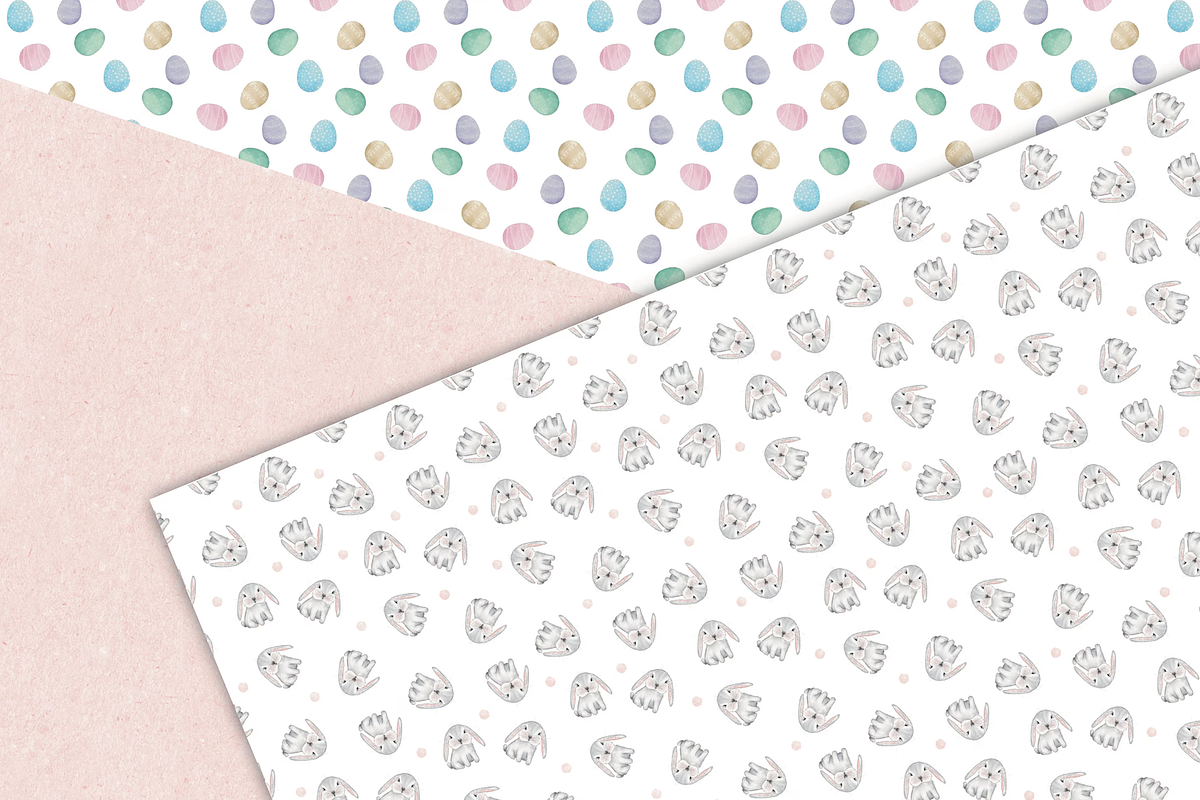 Digital Paper - Happy Easter, an Illustration by Lolytop Studio (Photo 4 of 5)