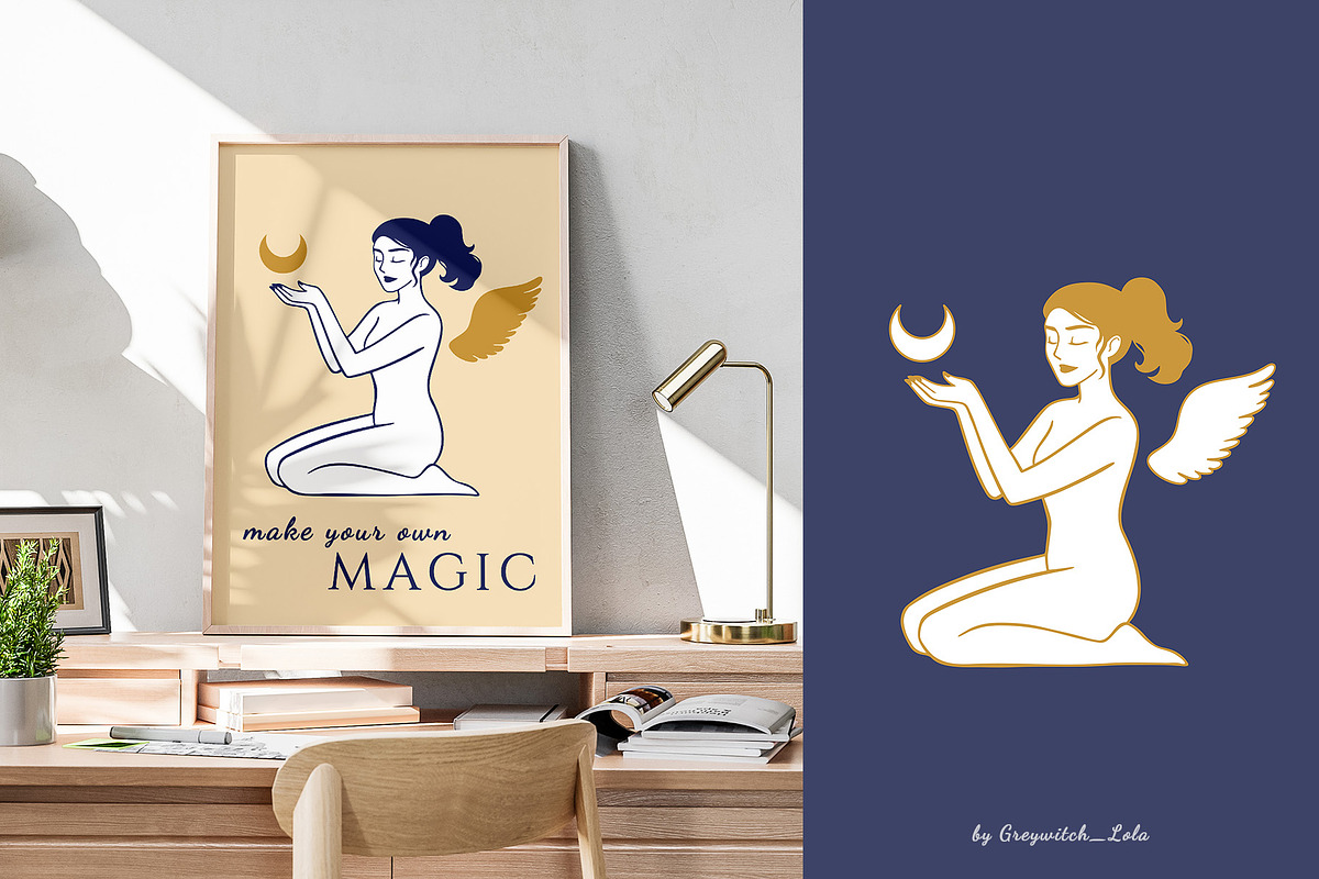 Celestial Dreams : Mystic Elements, an Object Illustration by Greywitch_Lola (Photo 14 of 14)