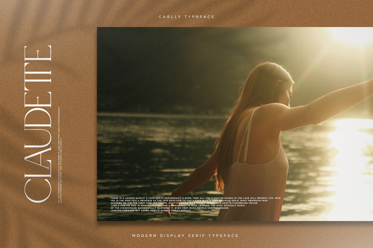 Carlly | Modern Elegant, a Serif Font by Pentagonistudio (Photo 5 of 10)