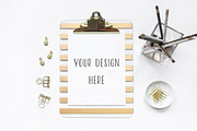 Clipboard and Glitter mockups, a Product Mockup by Ale Estrada (Thumbnail 6 of 6)