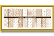 Geometric floral set of seamless, an Object Graphic by RODINA (Thumbnail 2 of 3)