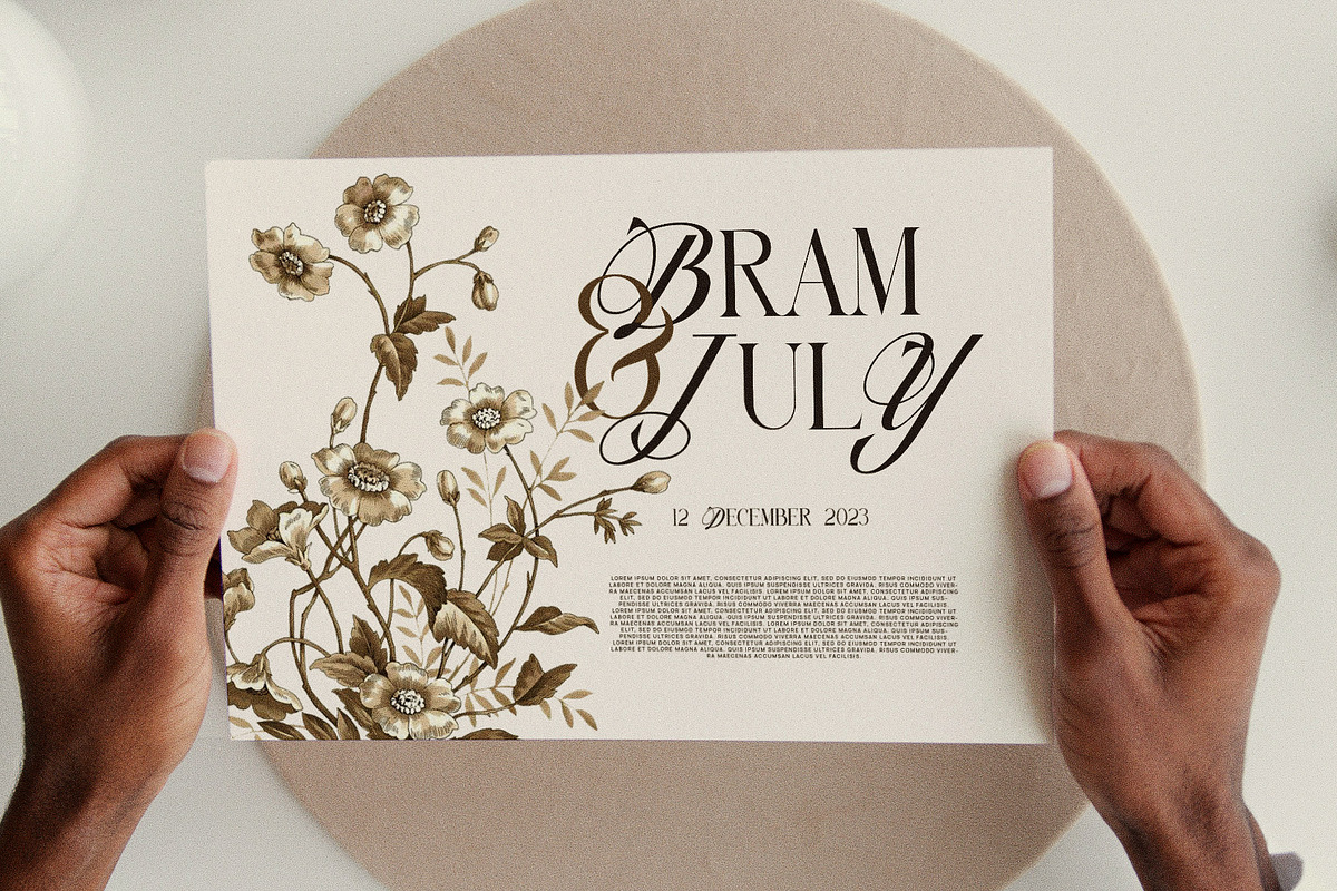 Never Things Elegant & Premium Serif, a Serif Font by Graphicxell (Photo 8 of 10)