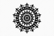 Boho Floral Mandala Vector Pack, an Illustration by Artivon (Thumbnail 7 of 21)