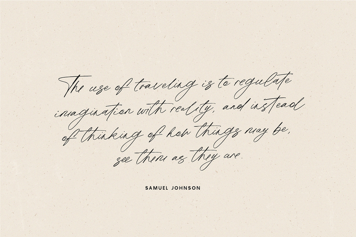 Olivie Font Duo / Script & Sans, a Sans Serif Font by Calamar Studio (Photo 14 of 17)