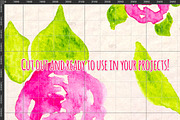 Floral Watercolor Patterns Bundle, a Pattern Graphic by Violet LeBeaux (Thumbnail 5 of 5)