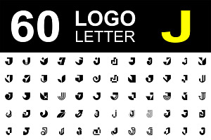 Set of letter J logo, a Branding & Logo Template by NataliiaVolyk