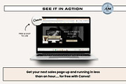 Canva Sales Page - Noir Luxe, a Templates & Theme by Freedom Business Shop (Thumbnail 2 of 10)