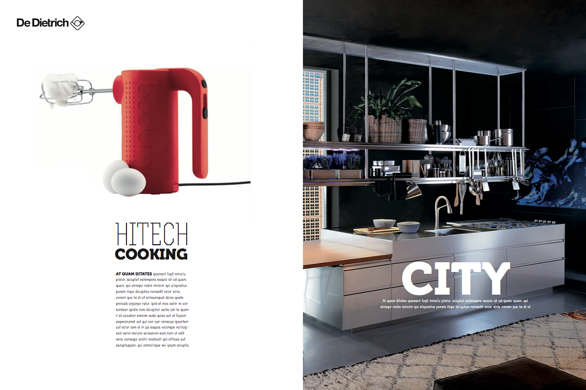 Kitchens catalogue template, a Templates & Theme by Cristian Villegas Studio (Photo 13 of 18)