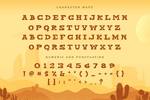 Western Cowboy - Gaming Font