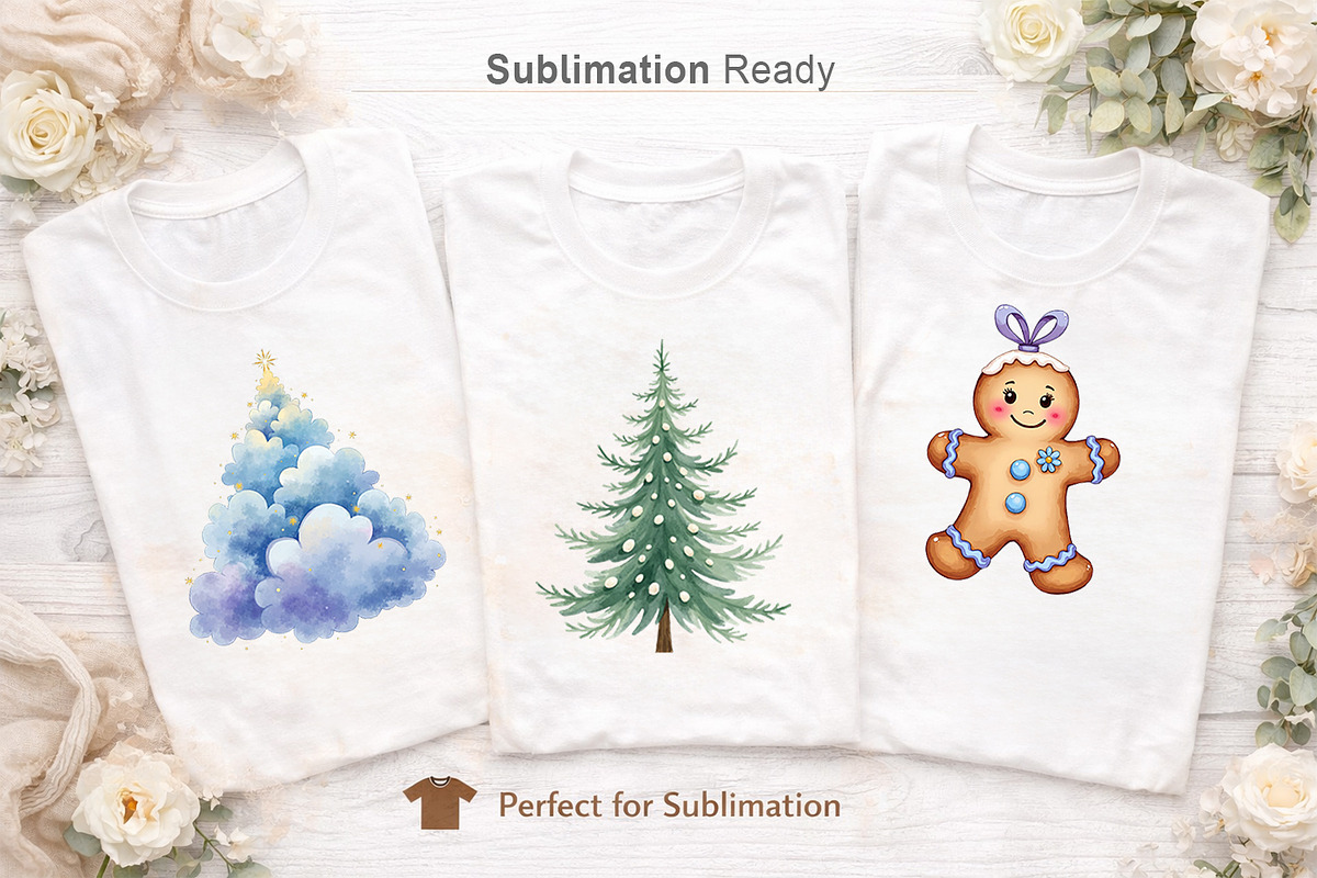 Modern Minimalist Christmas Clipart, an Illustration by Artnoy (Photo 6 of 8)