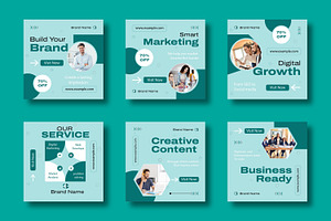 Digital Marketing Social Media Post, a Social Media Template by MightyDesign