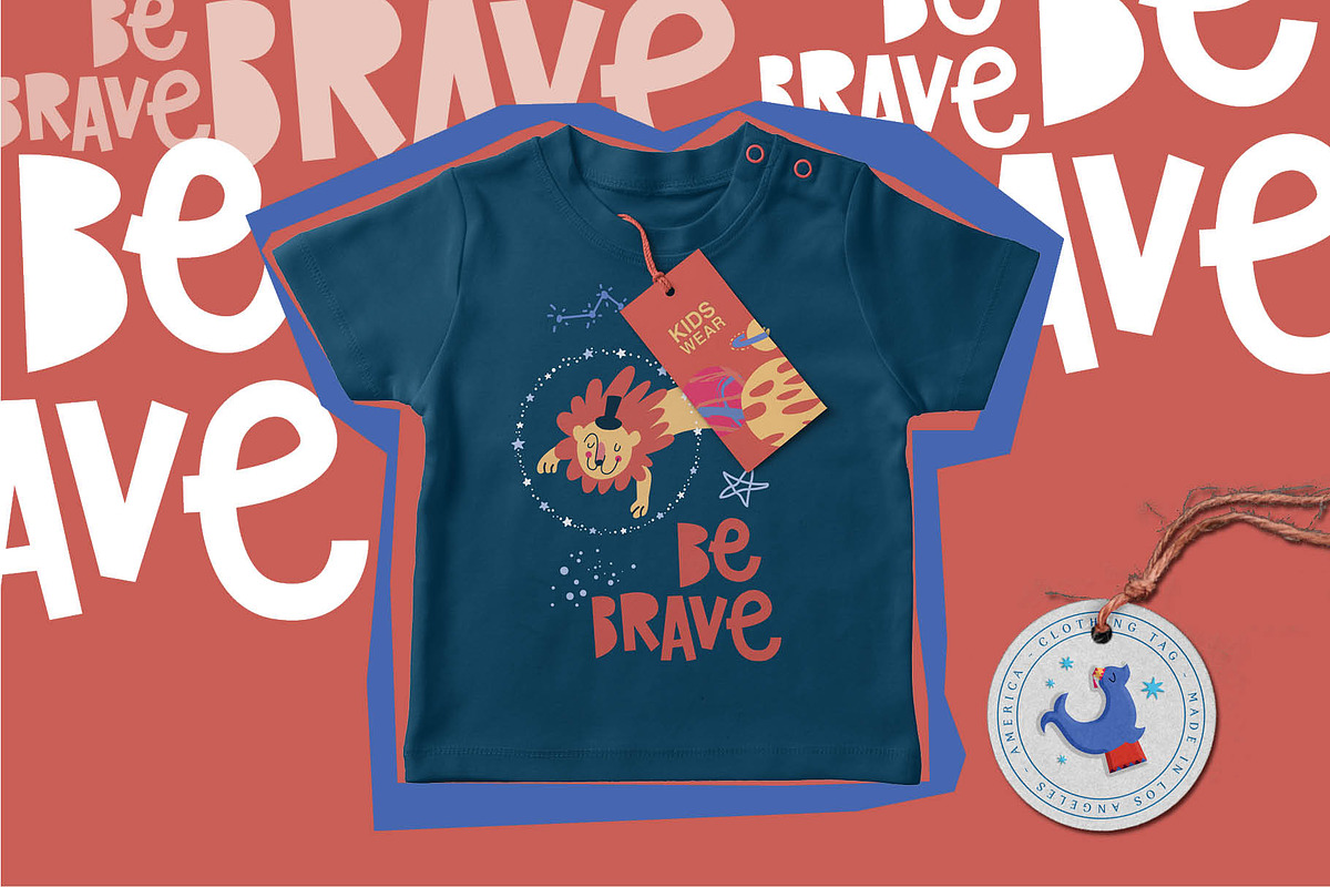 Space circus. Graphic set, an Animal Illustration by Maru_art (Photo 3 of 13)