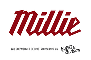 Millie, a Script Font by Very Cool Studio (Thumbnail 1 of 5)