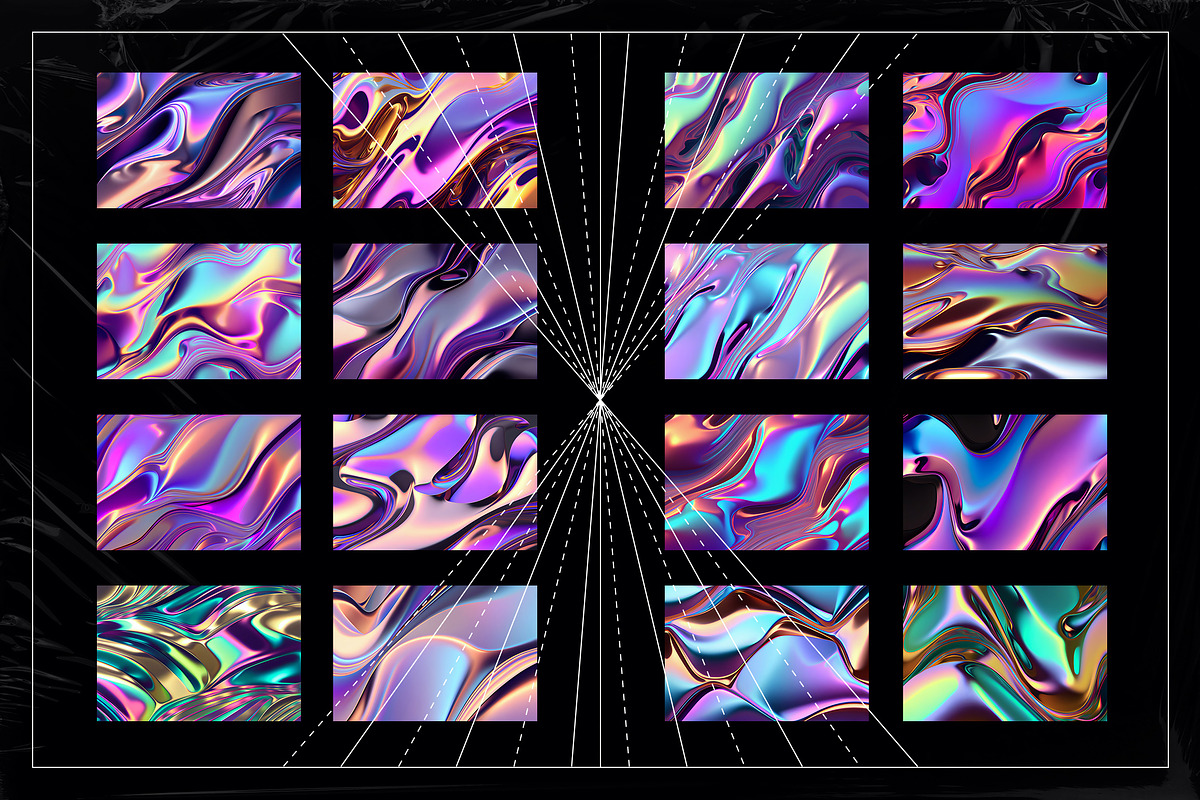 Liquid Metal | Iridescent Trend, a Texture Graphic by Ckybe's Corner (Photo 6 of 8)