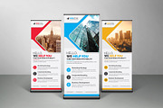 Corporate Roll Up Banner, a Marketing Template by GraphicsBurg (Thumbnail 1 of 4)