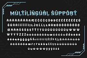 THE BOKRUN | Futuristic Font, a Sans Serif Font by twinstd (Thumbnail 11 of 13)