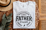 Fathers Day PNG, Best Dad Ever, an Illustration by SharpMarketplace (Thumbnail 5 of 9)