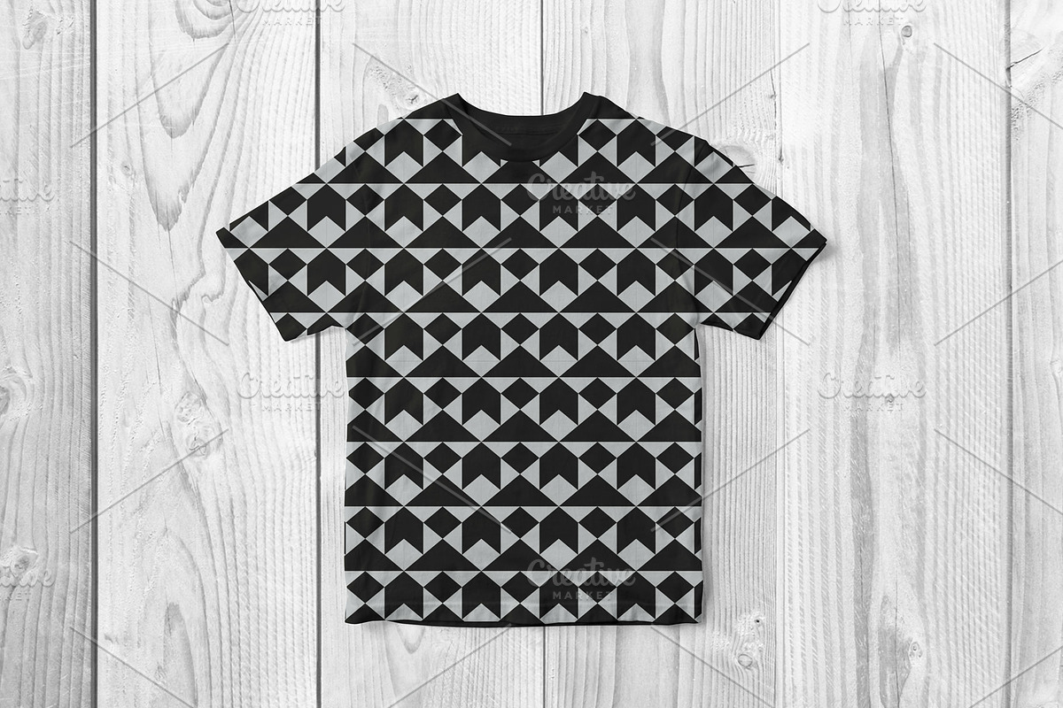 Geometric textured seamless patterns, a Pattern Graphic by ExpressShop (Photo 4 of 5)