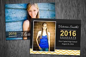 Graduation Card Template Photo 07