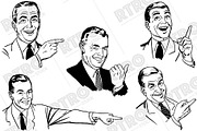 RTRO Men Pointing 1, a Work Illustration by RTRO Stock (Thumbnail 3 of 5)
