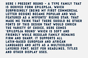 Epilepsja Round Fill, a Font by FONT-Bud (Thumbnail 6 of 6)