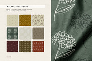 Elegant Botanicals | 100% Hand drawn, a Decorative Illustration by Olia (Thumbnail 8 of 14)